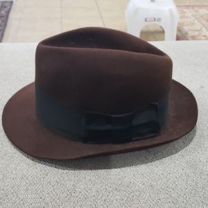 Vintage Knox's fedora brown